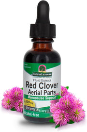 Nature’s Answer Red Clover alcohol-free liquid extract 30ml bottle front label