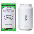 Fussy Natural Body Wash Refill Tropic Tonic 320ml