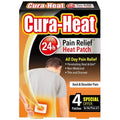 Cura-Heat 24H Non-Medicinal Heat Patch Back & Shoulder 4 Patches