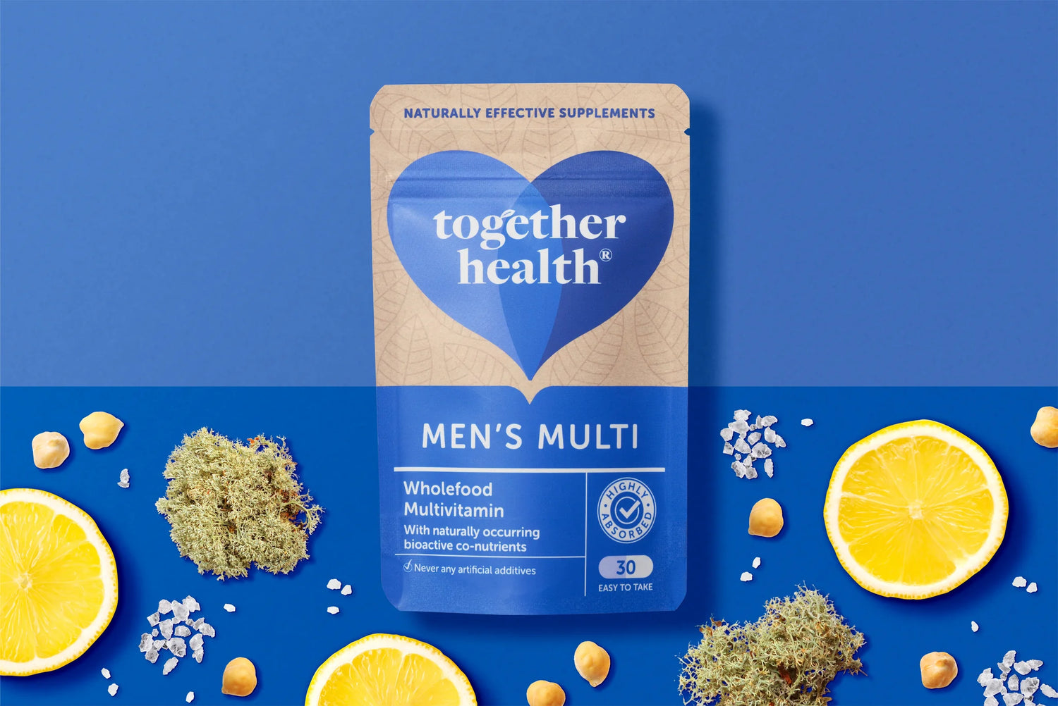 Together Health Men's Multi Wholefood Multivitamin 30 Capsules Pack of 2