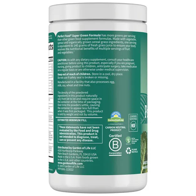 Perfect Food Super Green Formula Powder