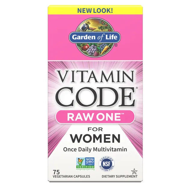 Vitamin Code Raw One for Women Multivitamin Capsules