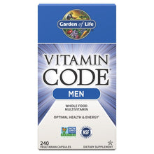 Load image into Gallery viewer, Garden of Life Vitamin Code Men, Vegetarian Capsules
