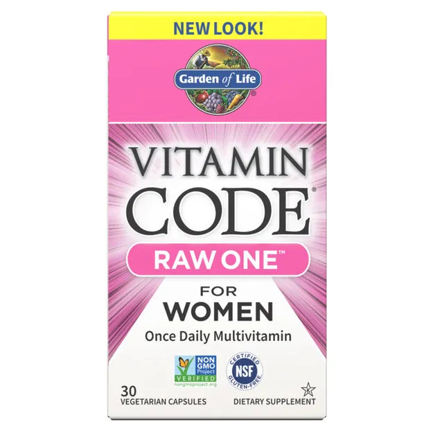 Vitamin Code Raw One for Women Multivitamin Capsules