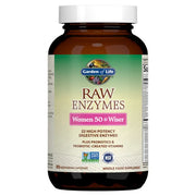 Garden of Life RAW Enzymes Women 50 & Wiser Digestive Health 90 Vegetarian Capsules
