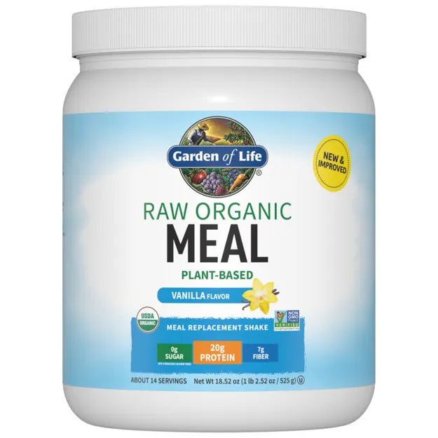 Garden of Life Raw Organic Meal Plant-Based All-In-One Protein Vanilla 525 g