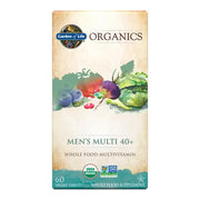 Garden Of Life mykind Organics Men's Multi 40+ Multivitamin tablets.