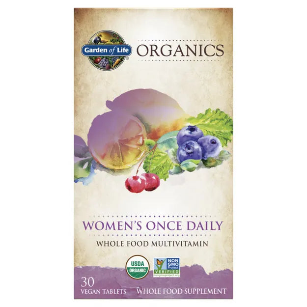 Garden of Life Organics Women's Once Daily Vegan Tablets