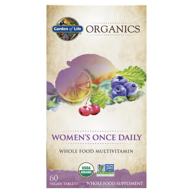 Garden of Life Organics Women's Once Daily Vegan Tablets