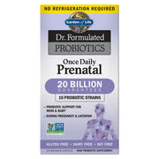 Garden of Life Dr. Formulated Probiotics Once Daily Prenatal 20 Billion Guaranteed Shelf-Stable 30 Capsules