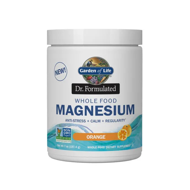 Garden of Life Whole Food Magnesium - Orange - 197g.