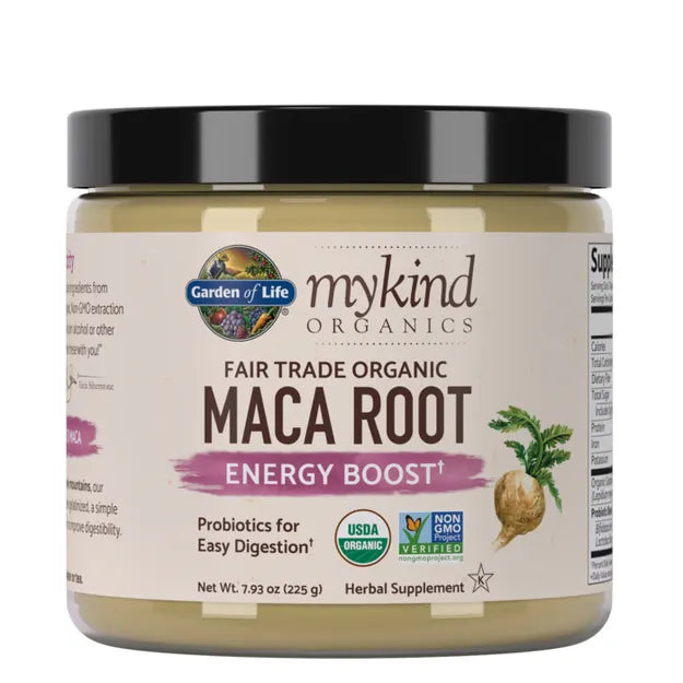 Garden of Life mykind Organics Fair Trade Organic Maca Root Energy Boost† 7.93oz (225g) Powder