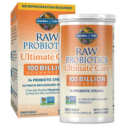 Garden of Life Raw Probiotics Ultimate Care Shelf-Stable 30 Capsules.