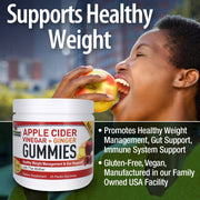 Nature's Answer Apple Cider Vinegar & Ginger Gummies - 45 Count