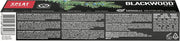 Ingredients list and certifications for SPLAT Blackwood Toothpaste.
