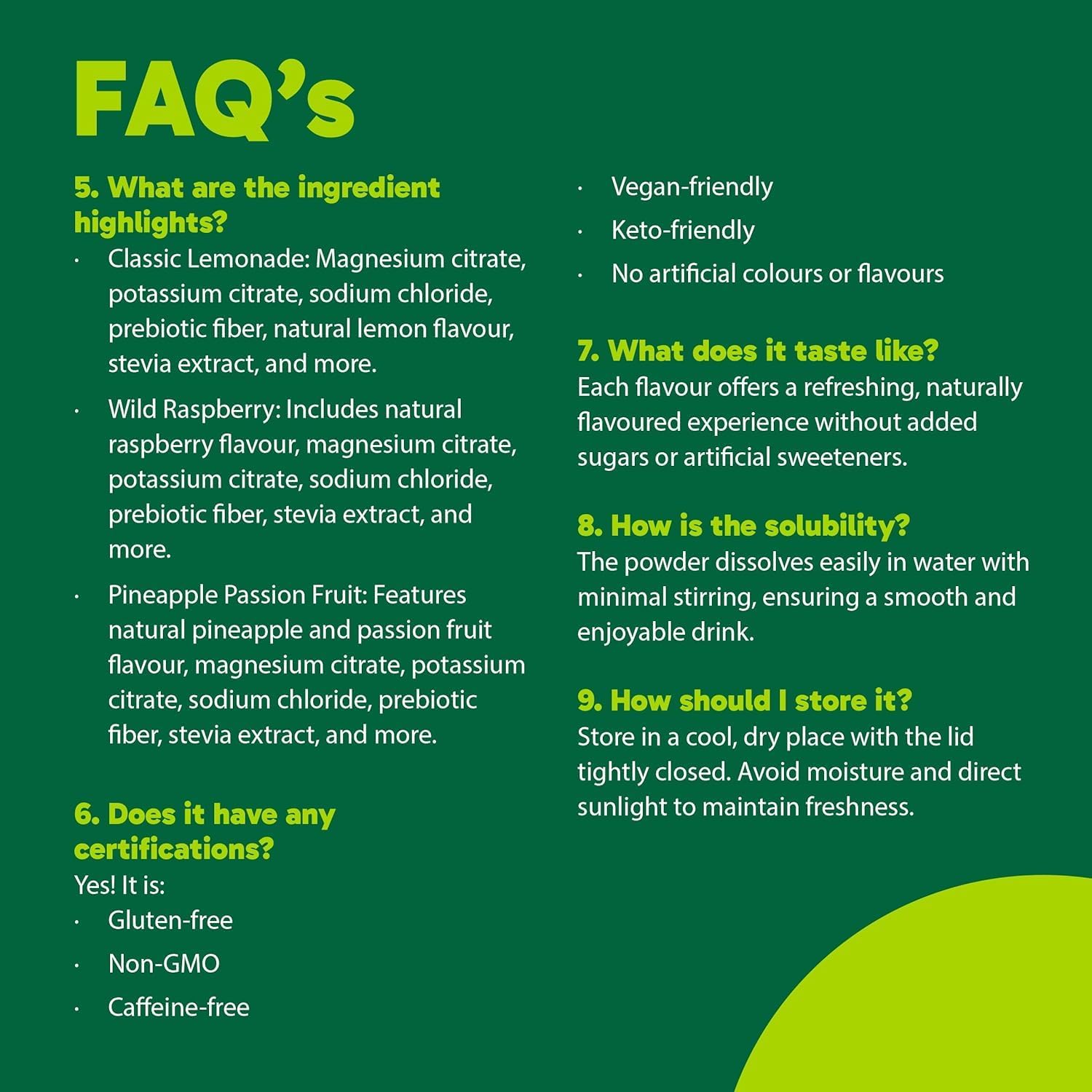 Organika Electrolytes Variety Pack - Sugar Free, Vitamin C - 45 Sachets FAQ