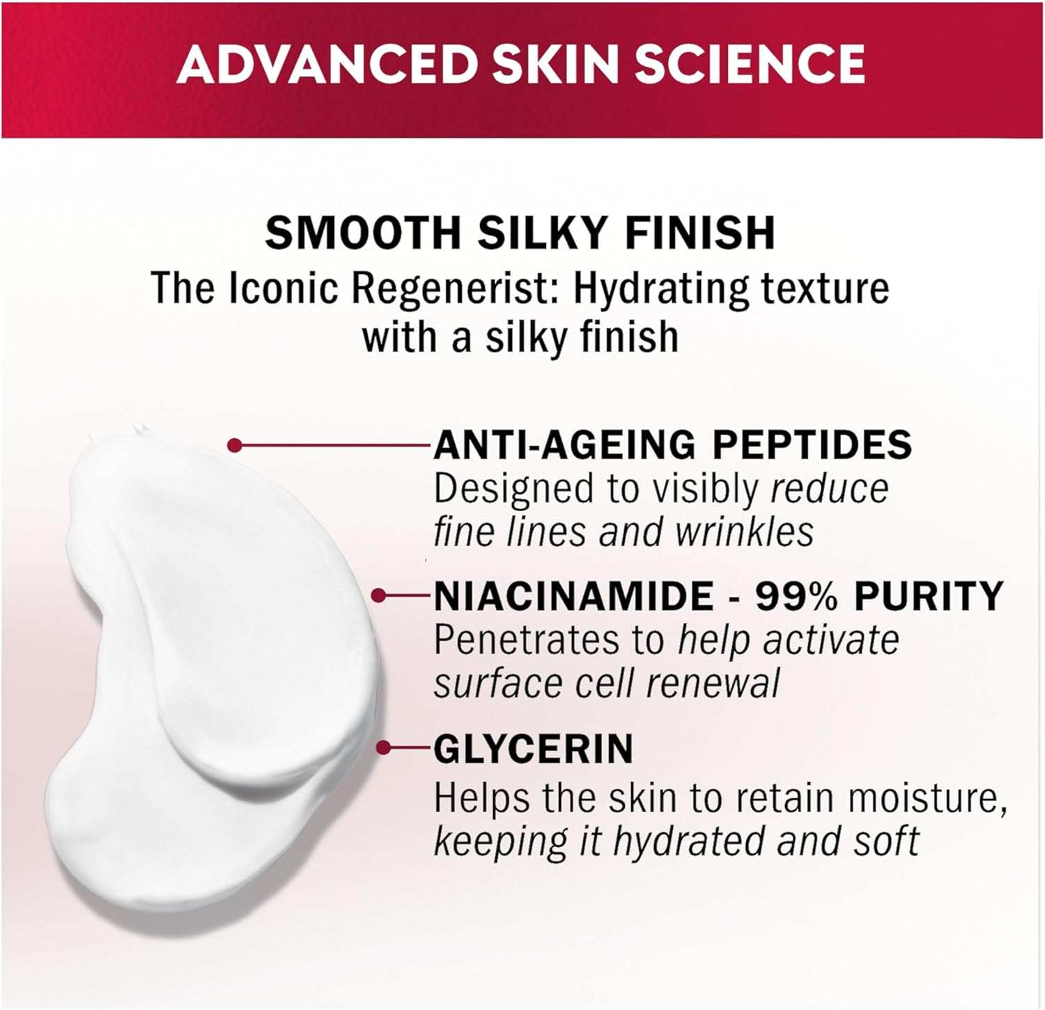 Olay Regenerist Daily Moisturising Cream - 50ml formulation.