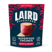 Laird Superfood sweet and creamy non-dairy coffee creamer front pack 227g on white background