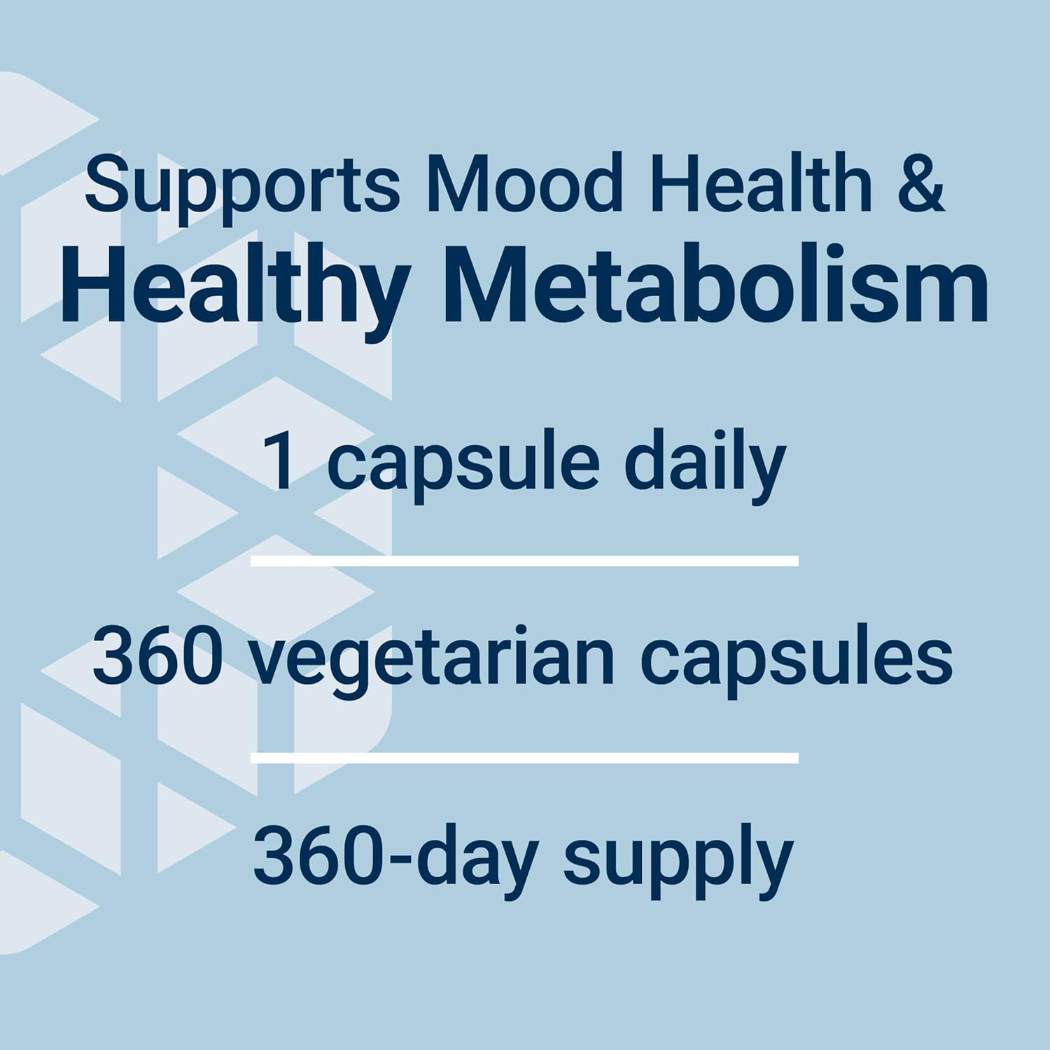 Life Extension Inositol Caps - 1000 mg Myo-Inositol Per Serving - 360 Veg Caps