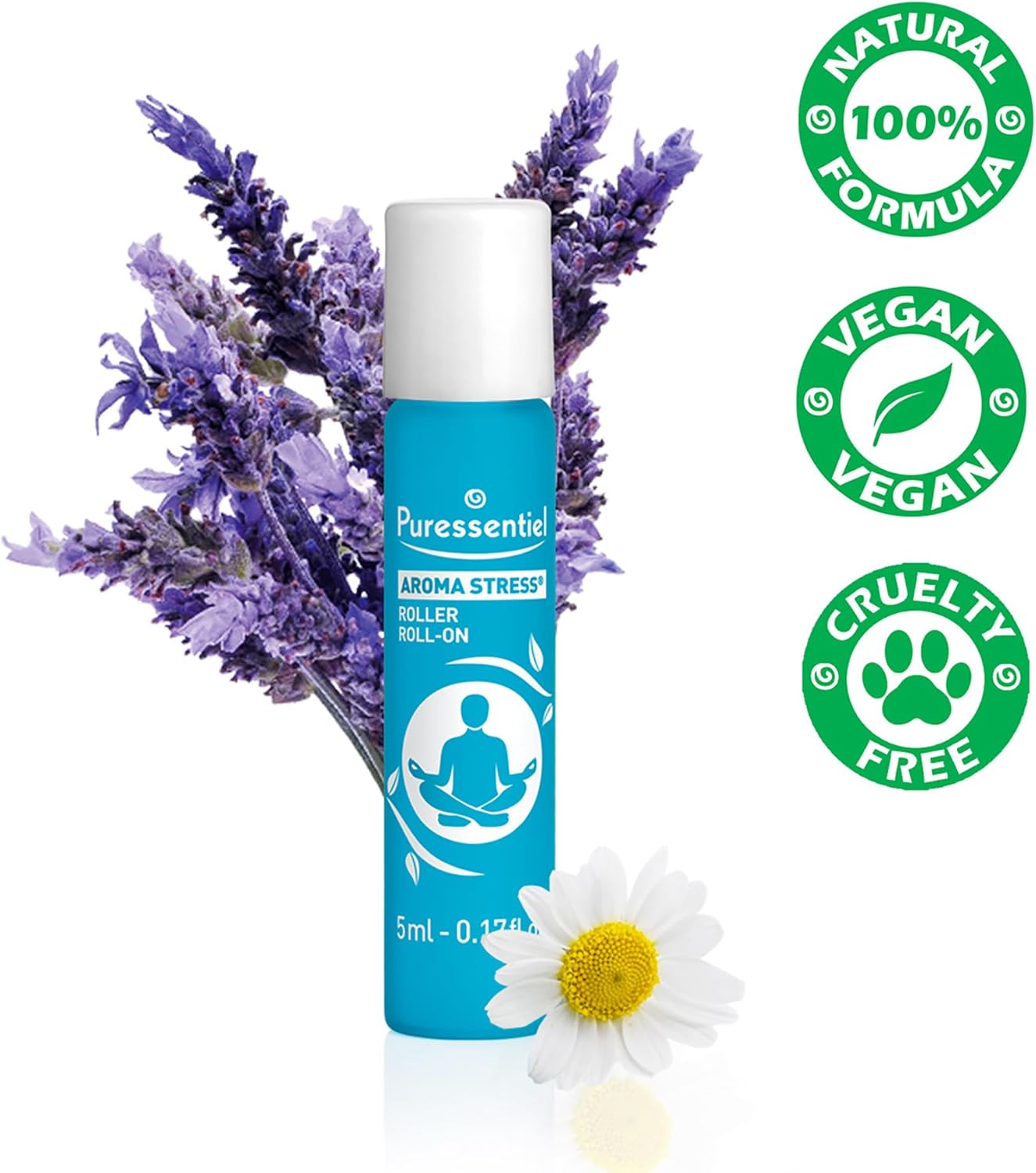 Puressentiel Rest & Relax Aromatherapy Roll-On, 5ml.