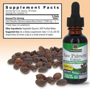 Nature’s Answer Saw Palmetto Extract, Alcohol Free - 2,000mg – 30mL