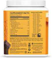 Supplement Facts: Nutrition facts and ingredients for Classic Plus Chocolate Protein