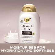 OGX Nourishing Coconut Milk Shampoo - 385ml