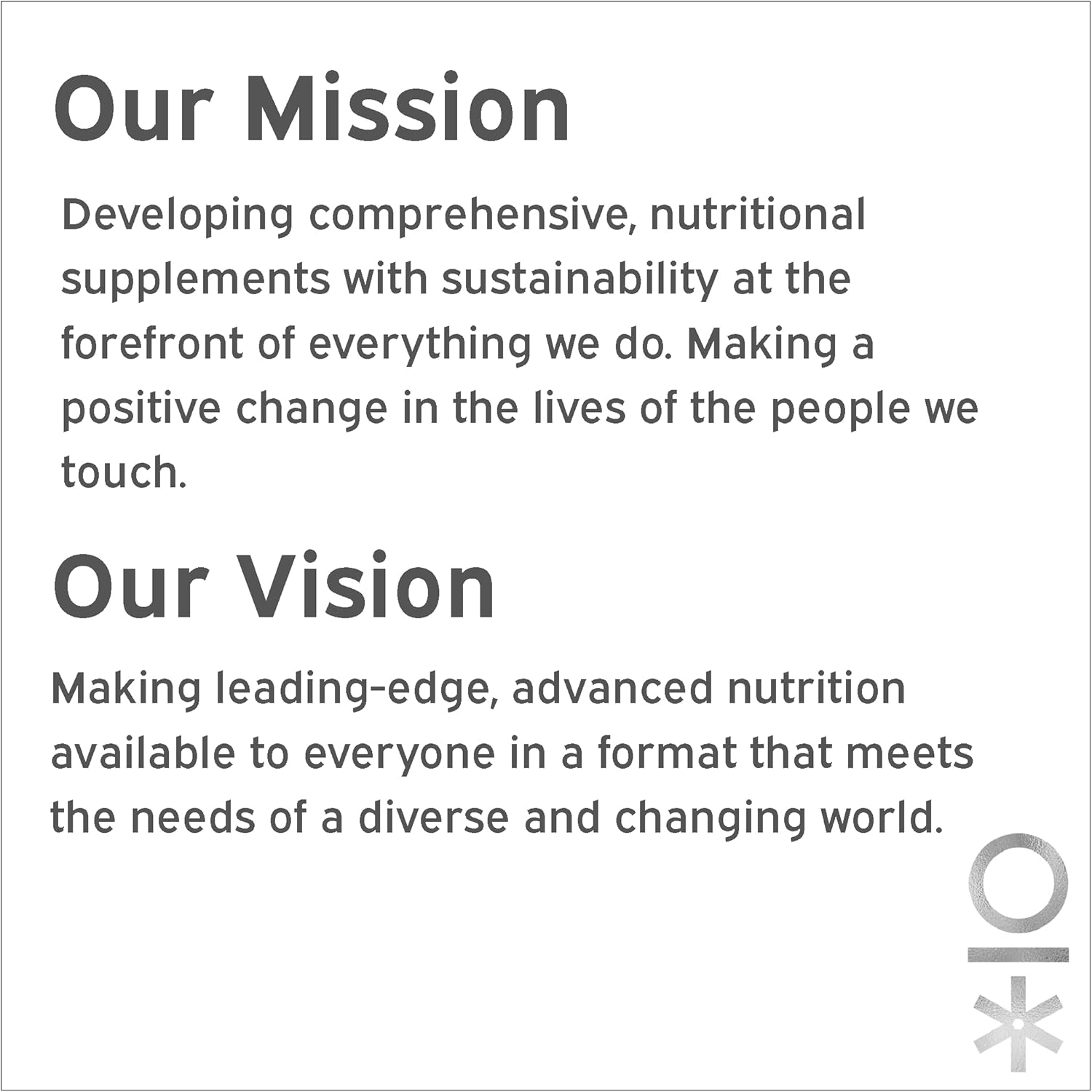 Nutriburst Biotin Power Plus 2500mcg Gummies with Vitamin C. Mission & Vision