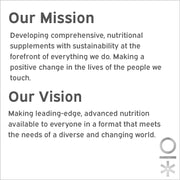 Nutriburst Biotin Power Plus 2500mcg Gummies with Vitamin C. Mission & Vision