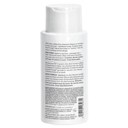 Back label of Color Wow Hooked Shampoo showing ingredients, barcode  and usage instructions.