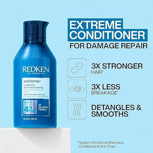 Redken Extreme Conditioner bottle, protein formula, 300ml formulation.