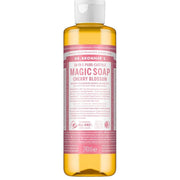 Dr. Bronner's Cherry Blossom Pure-Castile Liquid Soap bottle, cherry blossom scent, 240ml