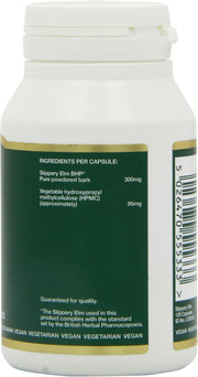 Bio-Health Slippery Elm supplement facts capsules 120 capsules