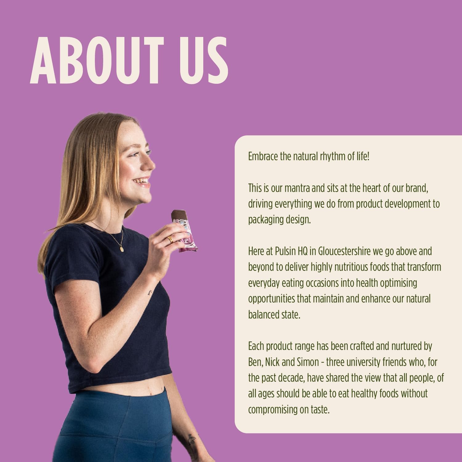 Pulsin Unflavoured Vegan Rice Protein Powder about us.