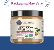Garden of Life Organics Maca Root Powder pouch, 225g. packaging may vary.
