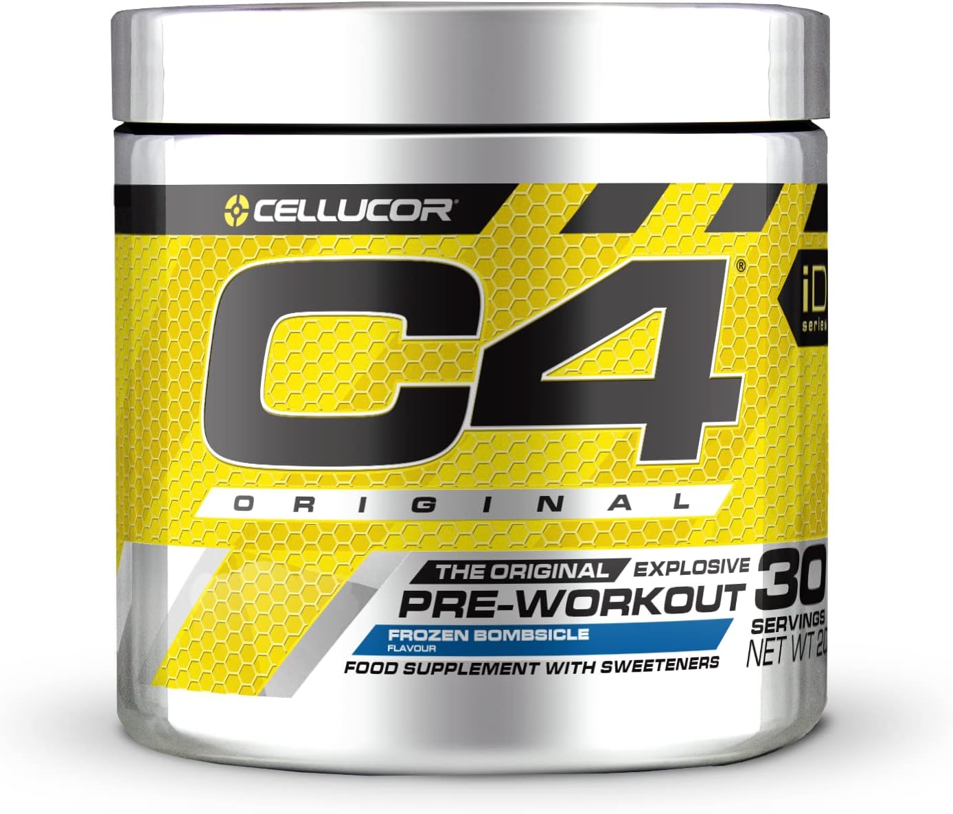 Cellucor C4 Original pre-workout supplement container on a white background