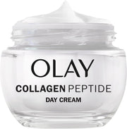 Olay Collagen Peptide Day Moisturiser jar, 50ml.