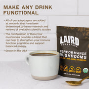 Laird Superfood Organic Performance Mushroom Blend – 90g