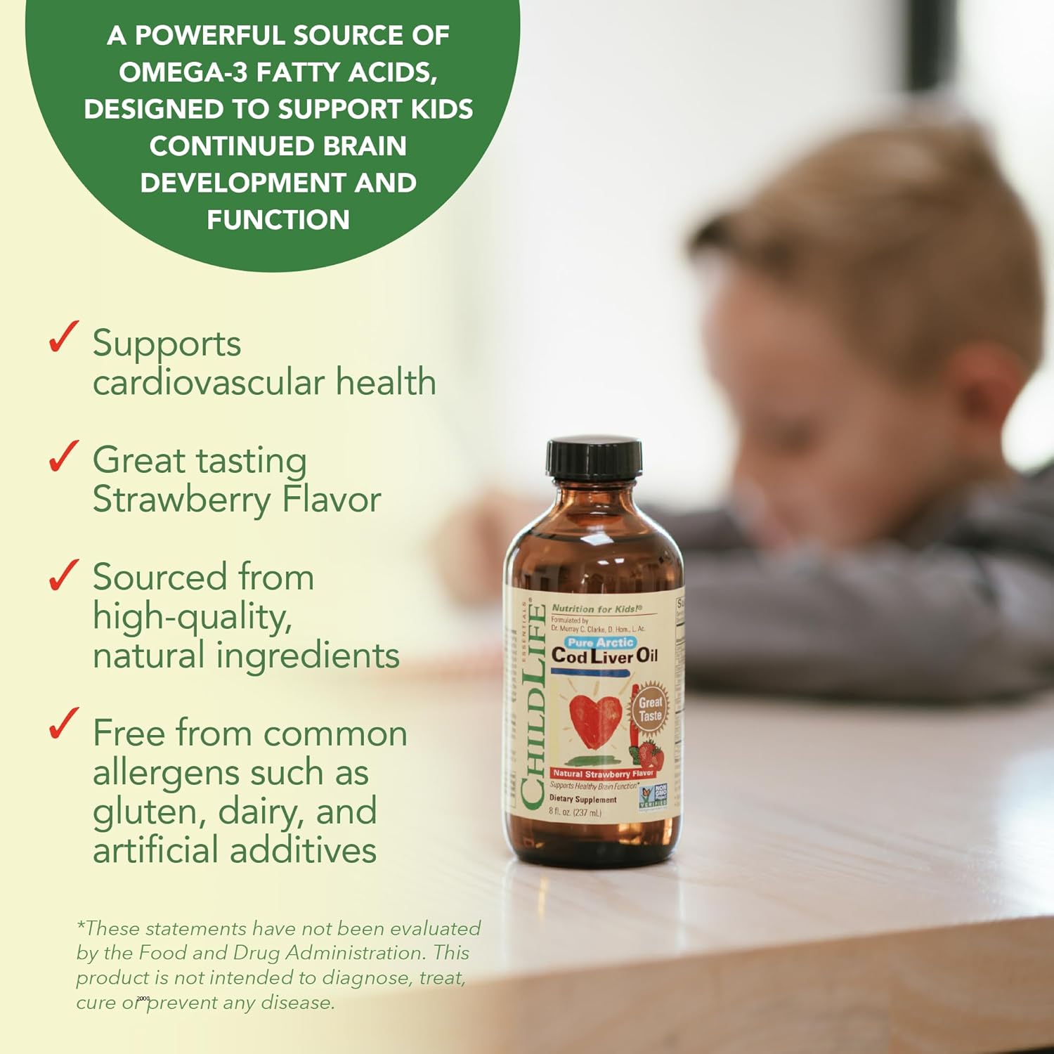 ChildLife Essentials Cod Liver Oil – 237ml