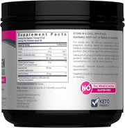 Supplement facts and ingredients for NeoCell Collagen Peptides powder.