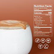 Laird Superfood hot chocolate nutrition facts label 227g 