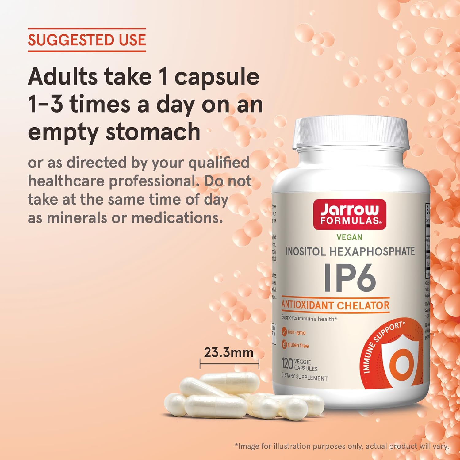 Jarrow Formulas IP6 – 120 Veggie Capsules