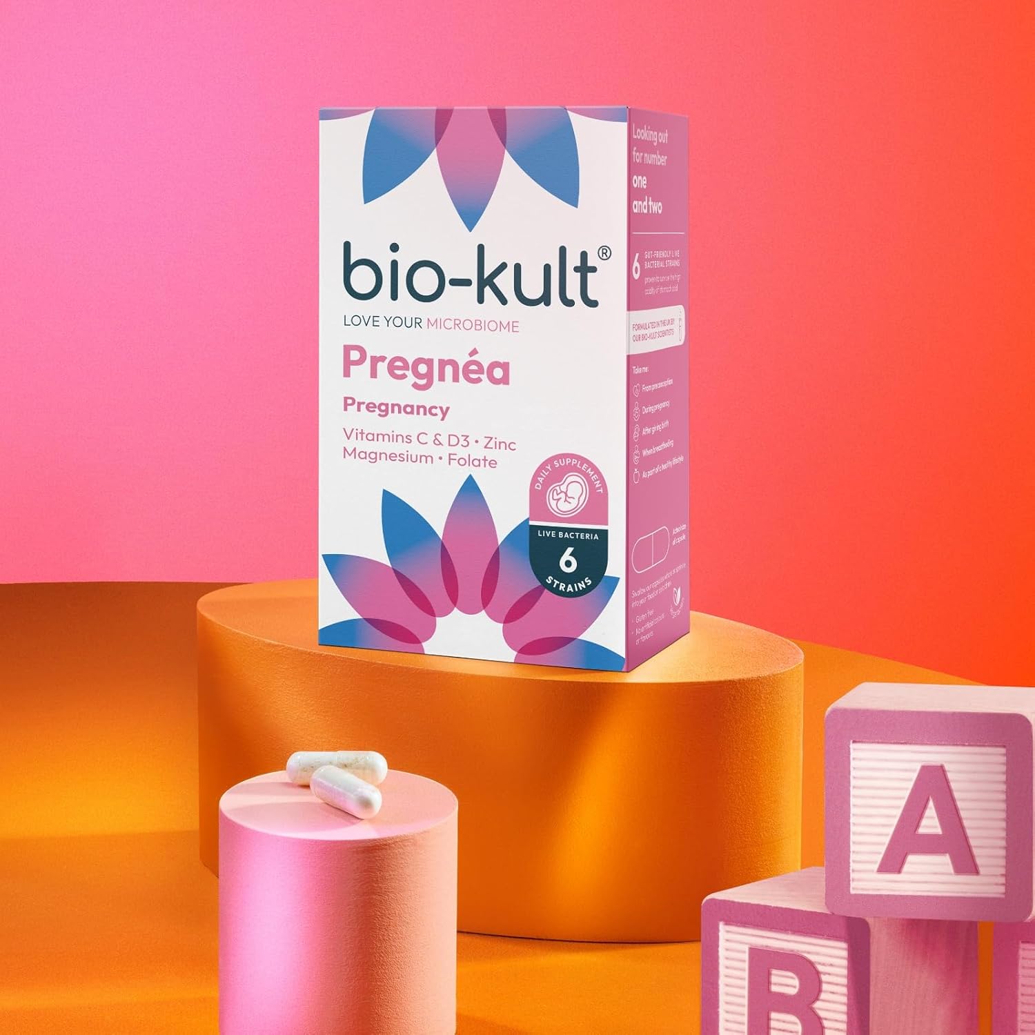 Bio-Kult Pregnéa Probiotic with Vitamins & Minerals - 60 Capsules