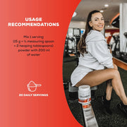 BiotechUSA Collagen Complex with Hyaluronic Acid & Vitamin C - 300g dosage.