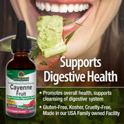 Nature’s Answer Cayenne Fruit Liquid Extract Low Alcohol - 30ml