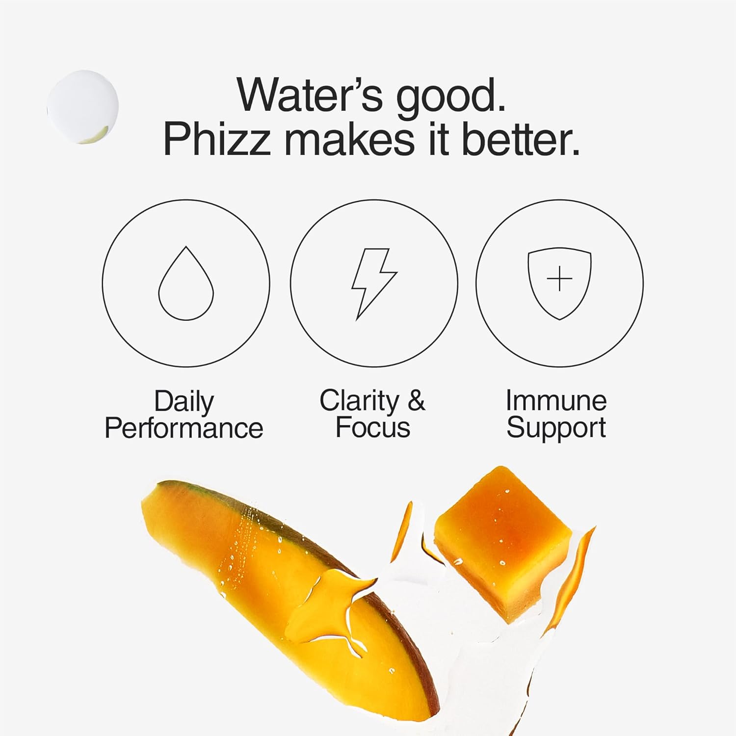 Phizz Daily 3-in-1 Electrolyte & Multivitamin Mango Tablets 