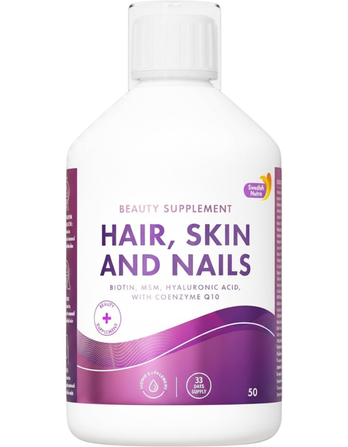 Swedish Nutra Hair Skin & Nails Liquid Orange 500ml