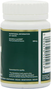 Bio-Health Dandelion Leaf 300mg Capsules - 60 Count