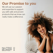 Nutriburst Vitamin D3 & K2 Gummies - 2000IU D3 + 100µg K2 MK7 - 60 Count