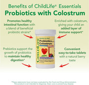 ChildLife Essentials ChildBiotics™ Probiotics with Colostrum – 92 Tablets
